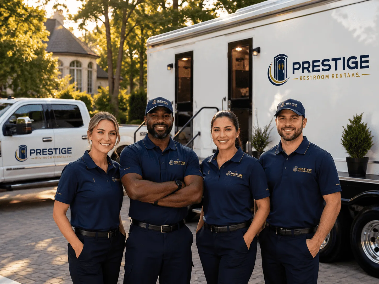 Trusted Luxury Portable Restrooms company in Big Bend, WV